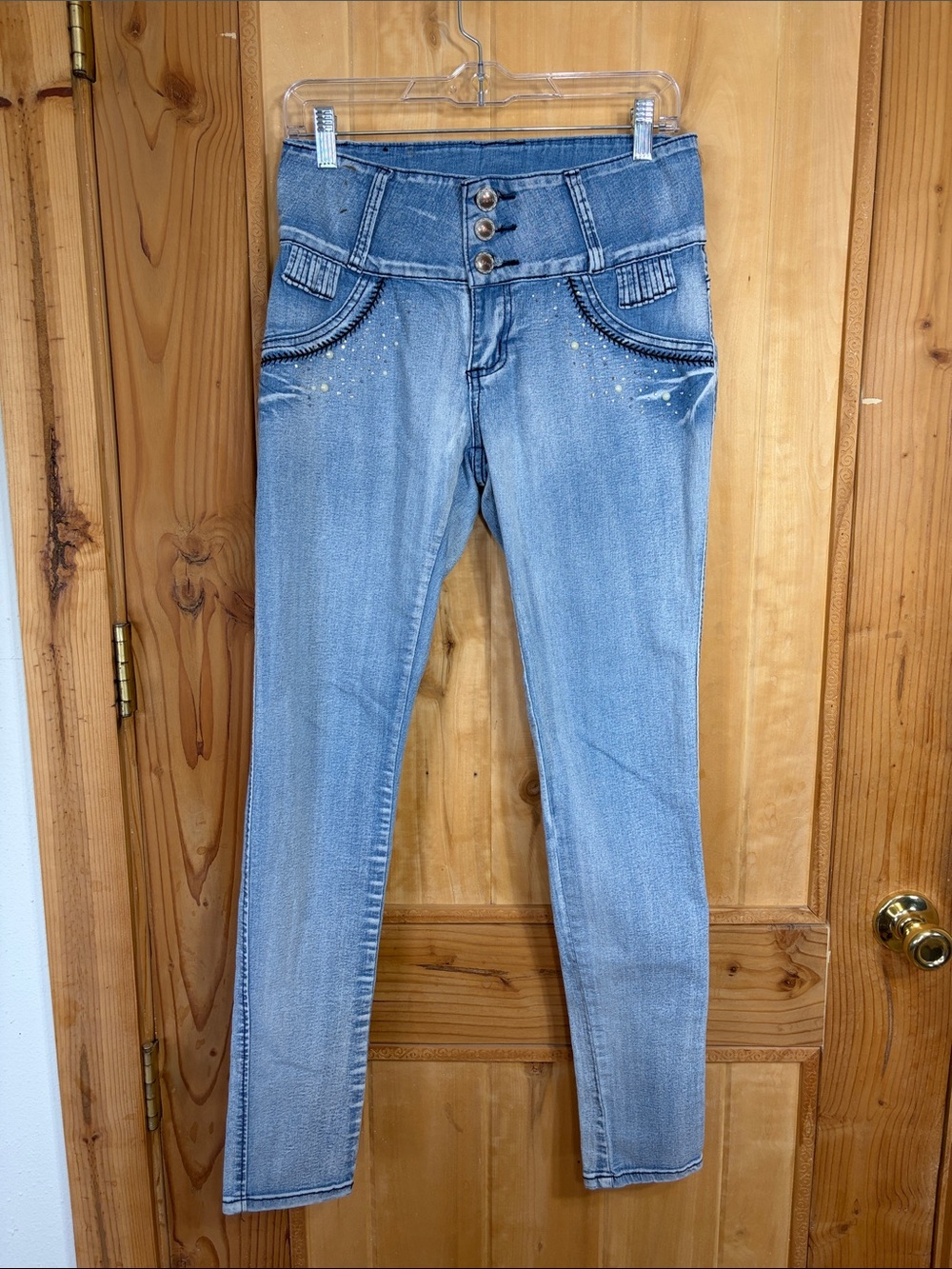 🍍5 for $30🍍La Bonita Light Blue High-Waist Women's Jeans